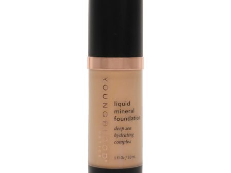 Liquid Mineral Foundation - Sun Kissed by Youngblood for Women - 1 oz Foundation (Tester) For Sale