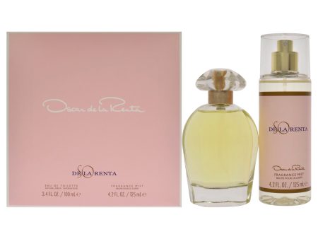 So de la Renta by Oscar De La Renta for Women - 2 Pc Gift Set 3.4oz EDT Spray, 4.2oz Fragrance Mist Online Hot Sale