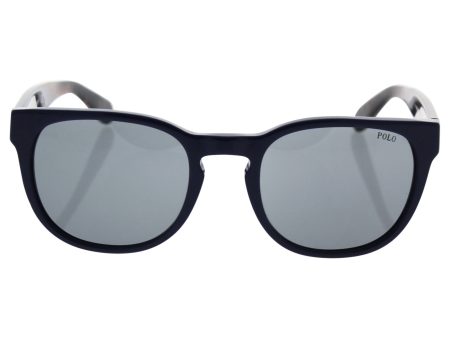 Polo Ralph Lauren Men s 0PH4099 Round Sunglasses, Navy Blue, 52 mm Sale