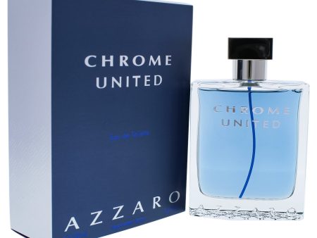 Chrome United by Azzaro for Men - 3.4 oz EDT Spray For Sale