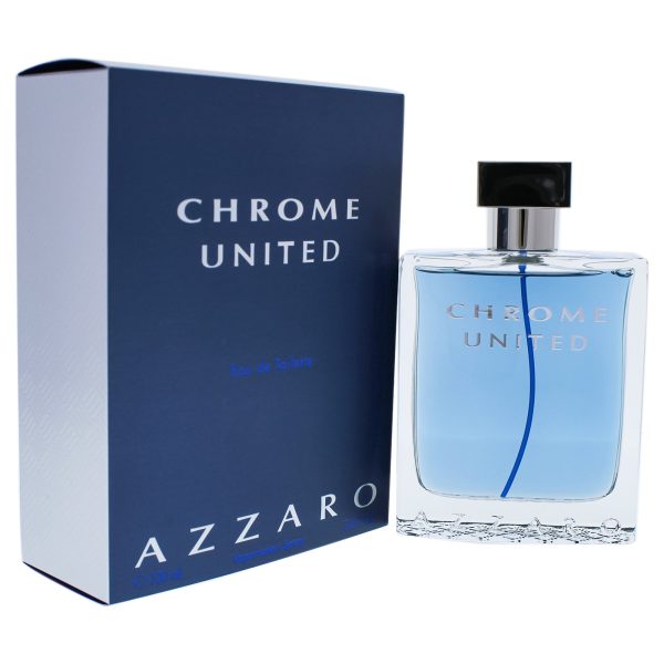 Chrome United by Azzaro for Men - 3.4 oz EDT Spray For Sale