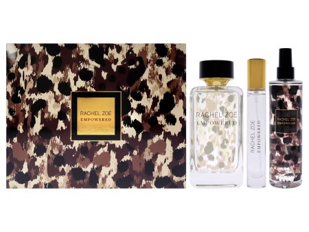 Rachel Zoe Empowered 2023 by Rachel Zoe for Women - 3 Pc Gift Set 3.4oz EDP Spray, 0.34oz EDP Spray, 10oz Fragrance Mist Hot on Sale