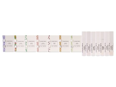 Carven Collection Mini Sampler Set by Carven for Women - 7 Pc Sampler Set 0.03 Seville, 0.03 Manille, 0.03 Sao Paulo, 0.03 Florence, 0.03 Mascate, 0.03 Izmir, 0.03 Bangalore Hot on Sale