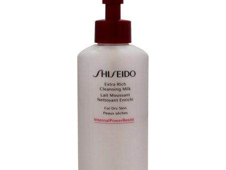 Extra Rich Cleansing Milk by Shiseido for Women - 4.2 oz Cleanser (Tester) For Cheap