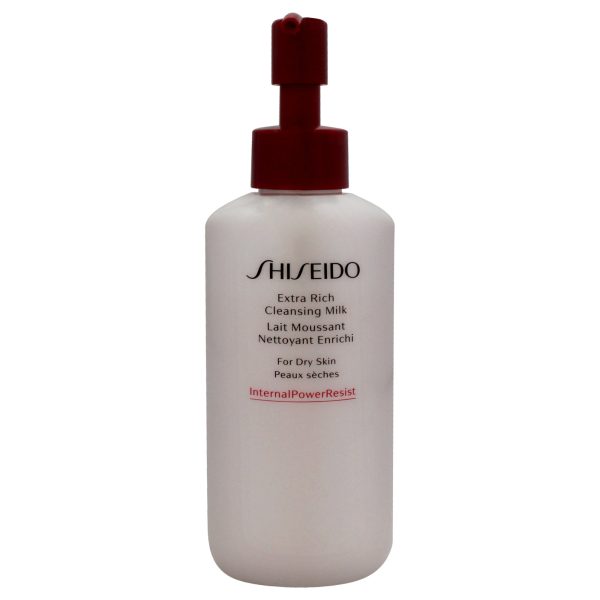 Extra Rich Cleansing Milk by Shiseido for Women - 4.2 oz Cleanser (Tester) For Cheap