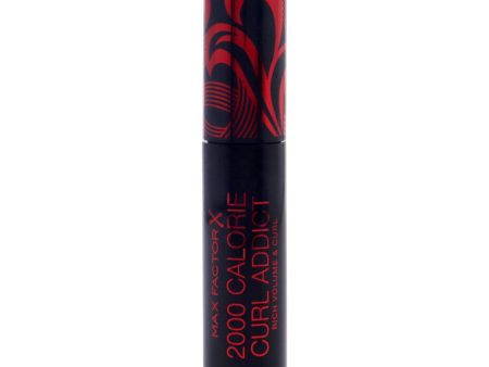 2000 Calorie Curl Addict Mascara - Black by Max Factor for Women - 11 ml Mascara For Discount