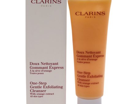 One Step Gentle Exfoliating Cleanser by Clarins for Unisex - 4.4 oz Cleanser Supply