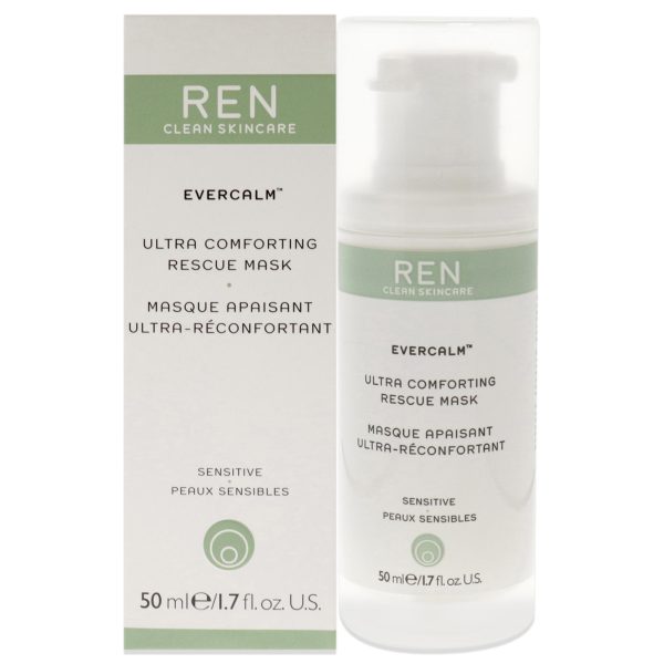 Evercalm Ultra Comforting Rescue Mask by REN for Unisex - 1.7 oz Mask Cheap