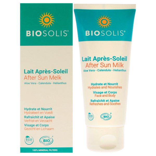 After Sun Milk by Biosolis for Unisex - 3.4 oz Sunscreen Hot on Sale