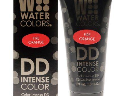 Watercolors DD Intense Color - Fire Orange by Tressa for Unisex - 3 oz Hair Color Hot on Sale