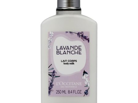 White Lavender Body Milk by LOccitane for Women - 8.4 oz Body Milk For Cheap