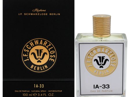 1A-33 by Schwarzlose for Unisex - 3.4 oz EDP Spray on Sale