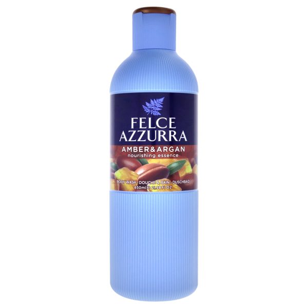 Amber and Argan by Felce Azzurra for Unisex - 22 oz Body Wash For Cheap