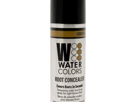 Watercolors Root Concealer - Light Brown by Tressa for Unisex - 2 oz Hair Color Spray For Discount