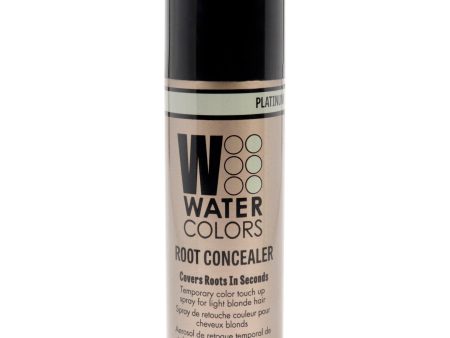 Watercolors Root Concealer - Platinum by Tressa for Unisex - 2 oz Hair Color Spray Online