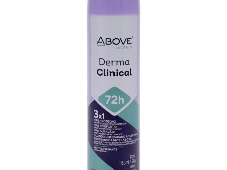 72 Hours Antiperspirant Deodorant - Derma Clinical by Above for Women - 3.17 oz Deodorant Spray Online Sale