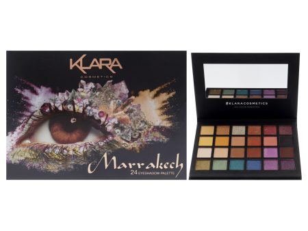 24 Eyeshadow Palette - Marrakech by Klara for Women - 2.5 oz Eye Shadow Online Hot Sale