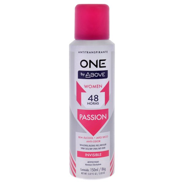 48 Hours One Antiperspirant Deodorant - Passion by Above for Women - 3.03 oz Deodorant Spray For Sale