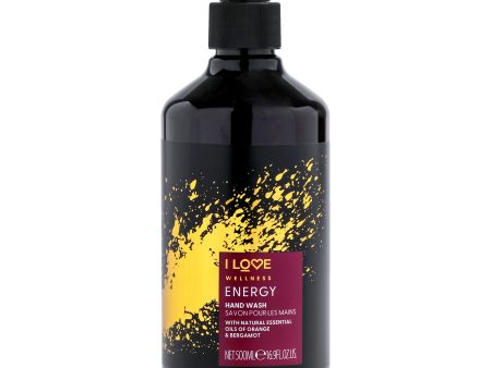 Wellness Hand Wash - Energy by I Love Cosmetics for Women - 16.9 oz Hand Wash For Cheap