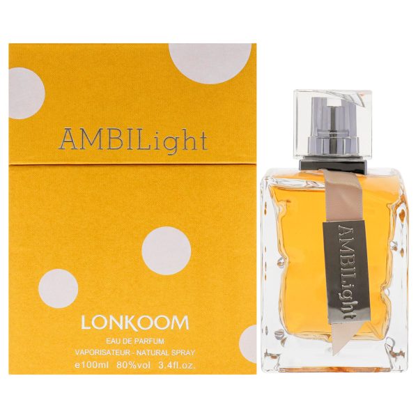 Ambilight - Yellow by Lonkoom for Women - 3.4 oz EDP Spray Fashion