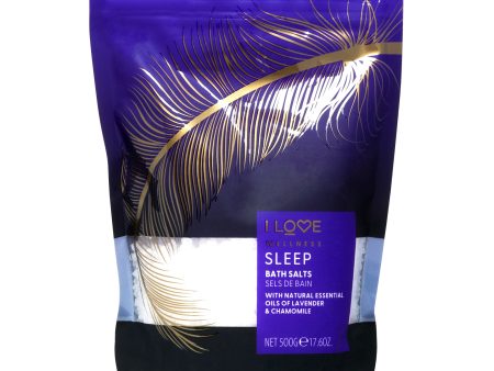 Wellness Bath Salts - Sleep by I Love Cosmetics for Women - 17.6 oz Bath Salts Online Hot Sale