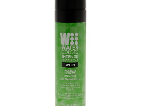 Watercolors Intense Shampoo - Green by Tressa for Unisex - 8.5 oz Shampoo Online