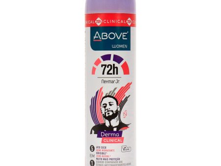 72 Hours Neymar Jr Derma Clinical Antiperspirant Deodorant by Above for Women - 3.17 oz Deodorant Spray For Cheap