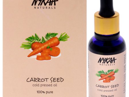 100 Percent Pure Cold Pressed Oil - Carrot Seed by Nykaa Naturals for Women - 1 oz Oil Fashion