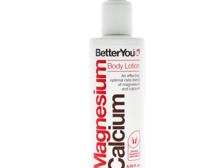 Magnesium Plus Calcium Body Lotion by BetterYou for Unisex - 6.08 oz Body Lotion Discount