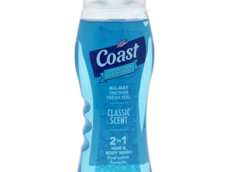 2-in-1 Hair and Body Wash - Classic Scent by Coast for Unisex - 18 oz Body Wash Discount