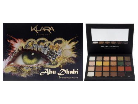 24 Eyeshadow Palette - Abu Dhabi by Klara for Women - 2.5 oz Eye Shadow Cheap