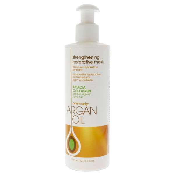 Argan Oil Strengthening Restorative Mask by One n Only for Unisex - 7.8 oz Masque Discount