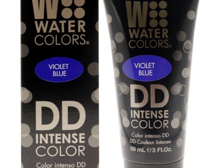 Watercolors DD Intense Color - Violet Blue by Tressa for Unisex - 3 oz Hair Color For Cheap